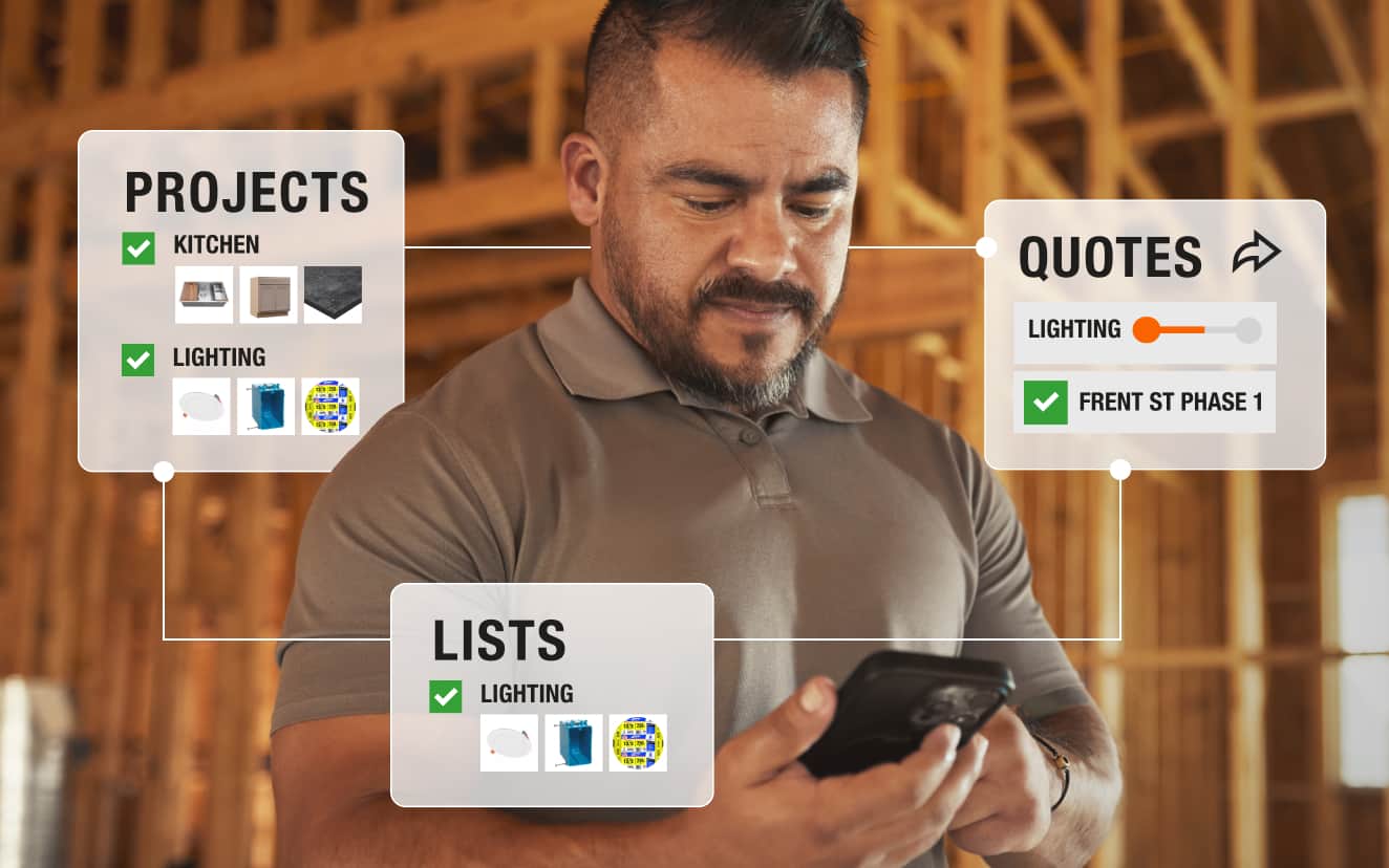 View of Pro Planning Tools - The Home Depot Pro